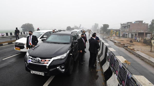 In pics: Major lapse in PM Modi's security in Punjab as convoy stranded for 20 minutes