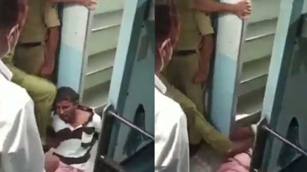 Kerala cop kicks, beats up passenger for travelling without ticket on train, video goes viral