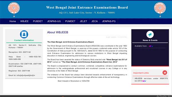 WBJEE 2022 application correction open: How you should do it