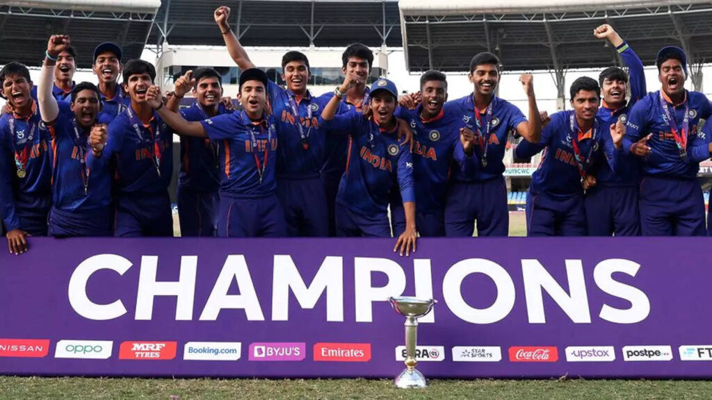 India win record-extending fifth U19 WC title, beat England by 4 wickets