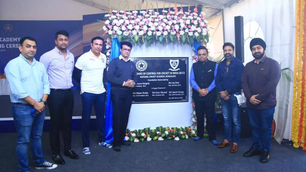 Work begins on new NCA, foundation stone laid by BCCI brass