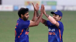 2nd T20I: Rohit lauds Bhuvi for his match-winning four-run over