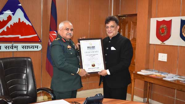 Atal Tunnel certified by World Book of Records as World's Longest Highway Tunnel above 10,000 feet