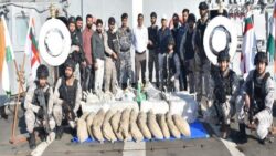 NCB, Navy seize over 760 kg drugs worth about Rs 2,000 cr from high seas off Gujarat coast