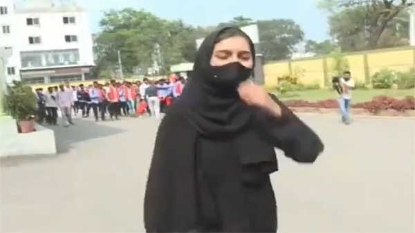 On student's viral Allah-hu-Akbar video, minister asks why did she provoke