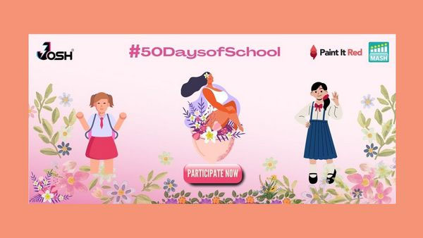 Josh, Paint It Red & Mash Project Come Together To Empower The Girl Child With #50Daysofschool Campaign