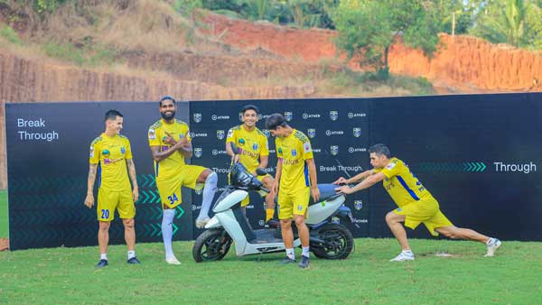 Ather Energy rejoins Kerala Blasters FC as official partner for Indian Super League