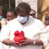 Lata Mangeshkar's ashes collected from Shivaji Park