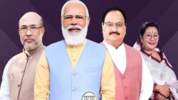 BJP promises free scooters for female students, Rs 100cr start-up fund in Manipur manifesto