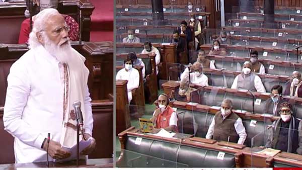 WATCH: PM Modi's banter with Congress leader Adhir Chowdhury in Lok Sabha