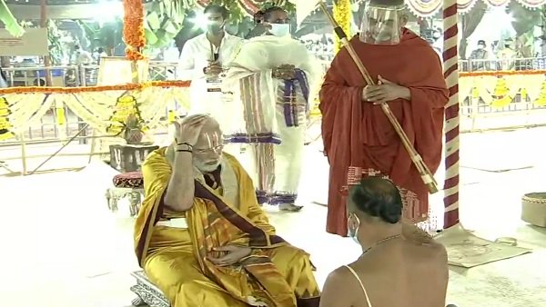 PM Modi will shortly inaugurate ‘statue of equality’ in Hyderabad to commemorate Sri Ramanujacharya