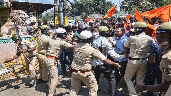 Bajrang Dal activist murder: Curfew in Shivamogga tonight; schools, colleges shut