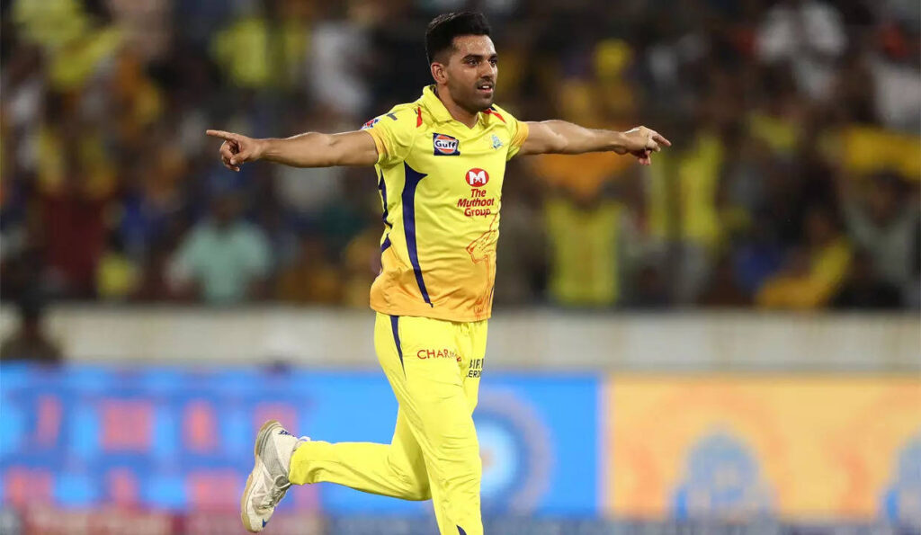 Injured Deepak Chahar set to miss half of IPL 2022