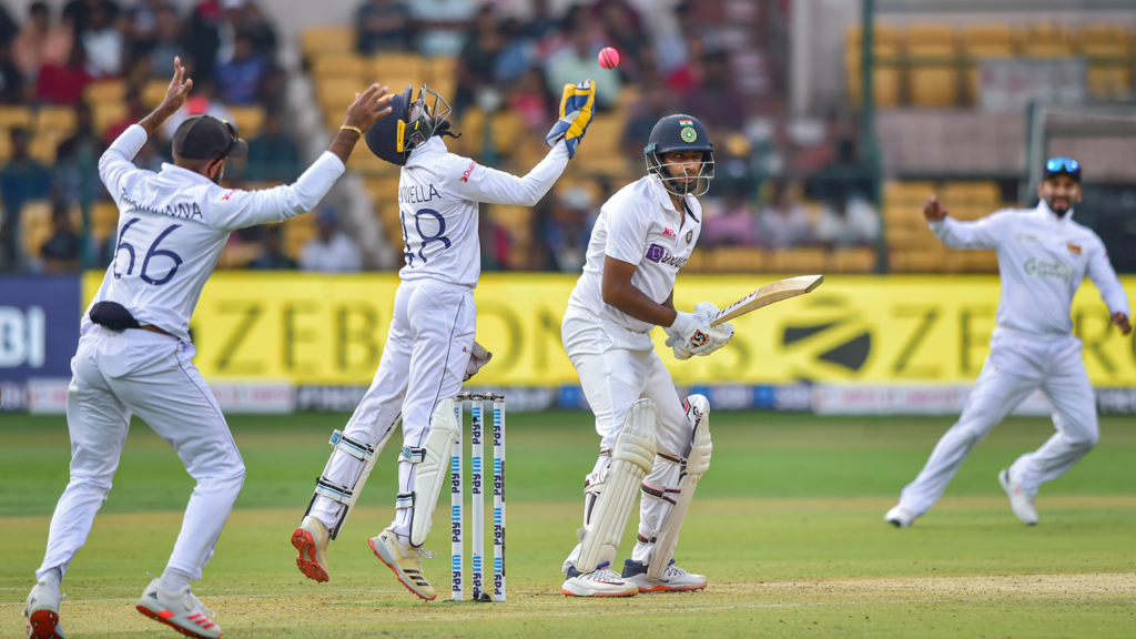 India vs Sri Lanka pink-ball Test off to a dramatic start