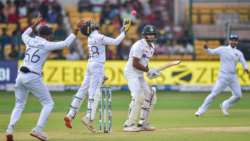 India vs Sri Lanka pink-ball Test off to a dramatic start