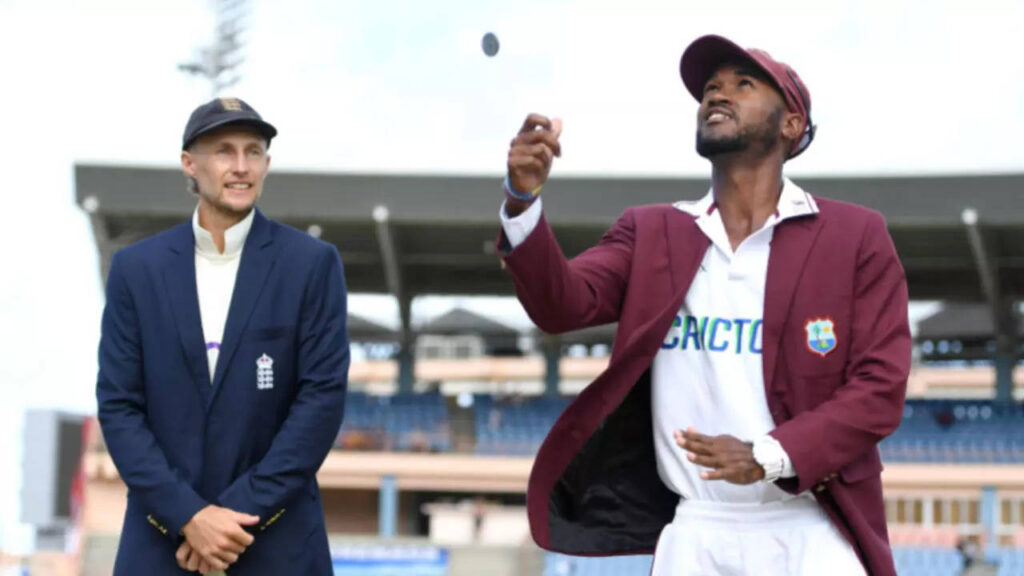 Live Cricket Score, West Indies vs England, 3rd Test Day 1