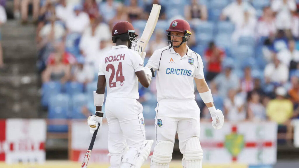 3rd Test: Da Silva steers Windies into narrow lead in Test decider