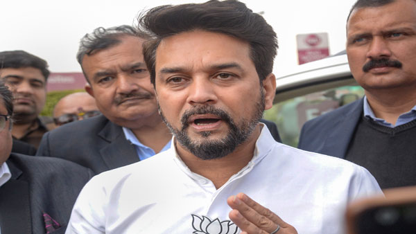 Akhilesh Yadav will say ‘EVM bewafa hai’ on March 10: Anurag Thakur