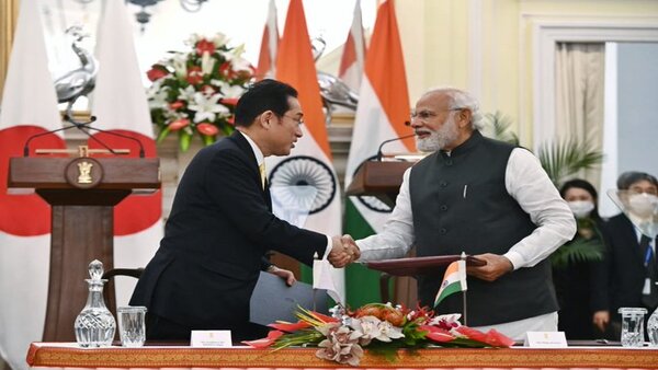 India, Japan call for a "peaceful, stable and prosperous post-COVID world"