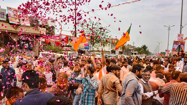 In BJP’s UP win, a spike in vote share in comparison to 2017