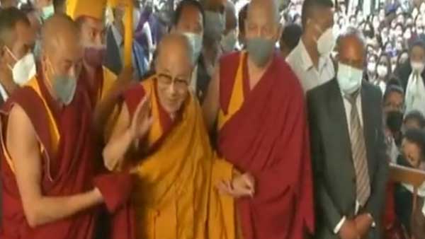 Dalai Lama makes first public appearance after over 2 years, Nehru remembered