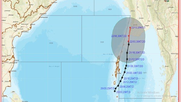 Cyclone Asani: Deep Depression weakens over North Andaman Sea, moves towards Myanmar; landfall tomorrow