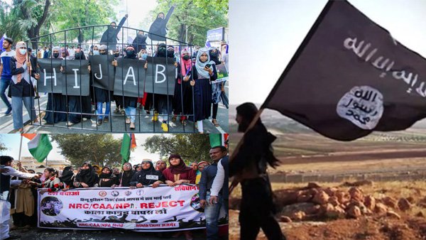 Hijab to anti-CAA violence: Radicals follow the ISIS’ message of inciting the believers