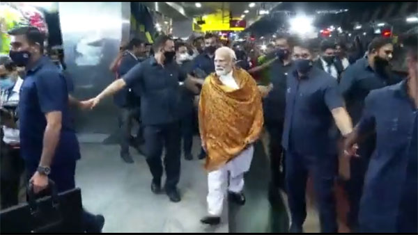 PM Modi visits Varanasi Cantt railway station, interacts with people