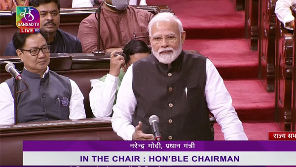 In Rajya Sabha, PM Modi urges retiring members to inspire coming generations