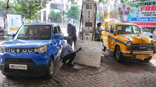 Fuel prices hiked again: Petrol crosses Rs 100 in Delhi, diesel up 70 paise