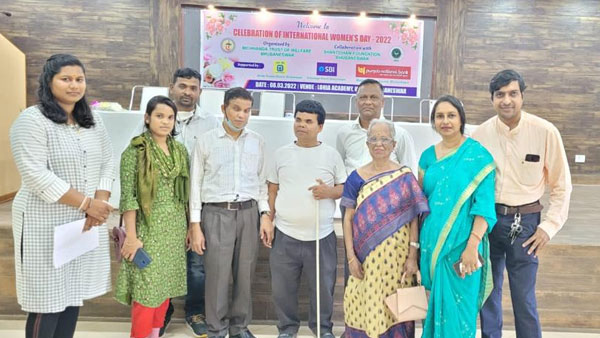 International Womens’ Day: Shantidham Foundation organises event for visually impaired