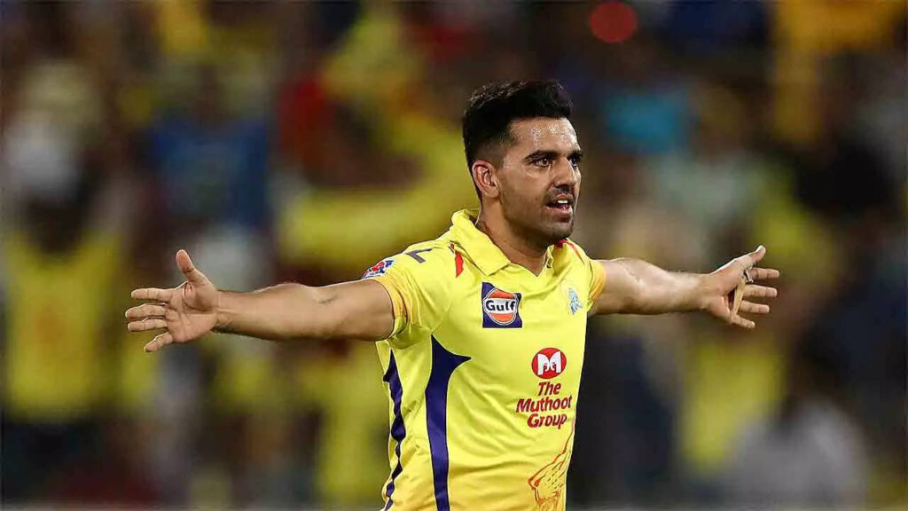 CSK await Deepak Chahar's anticipated April-end return