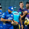 Cummins equals record for fastest IPL fifty as KKR beat MI by 5 wickets