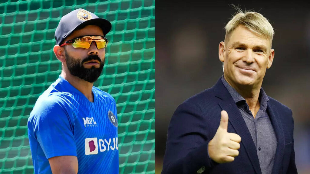 Warne always had constructive conversations, he was a positive person: Kohli