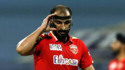 IPL: Rishi Dhawan's face-shield catches everyone's attention