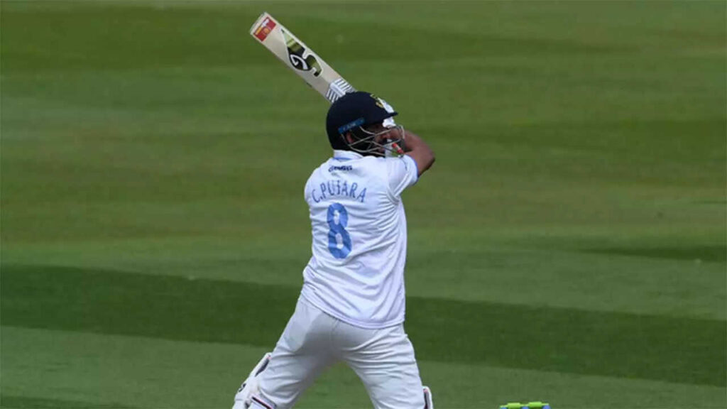 Pujara scores second double ton for Sussex in County Championship