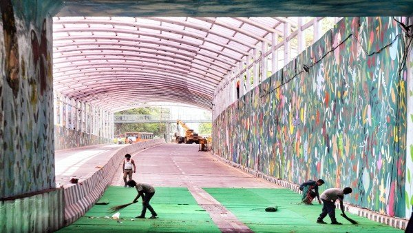 After missing 8 deadlines, Delhi's Ashram Underpass now opened for regular traffic