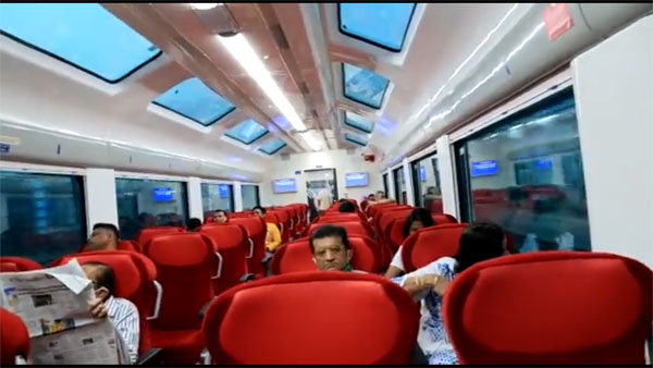 Rotating seats, panoramic view: Watch stunning visuals of Shatabdi’s Vistadome coach