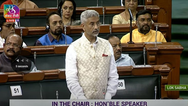 On Ukraine issue, India has chosen the side of peace, Jaishankar tells Parliament