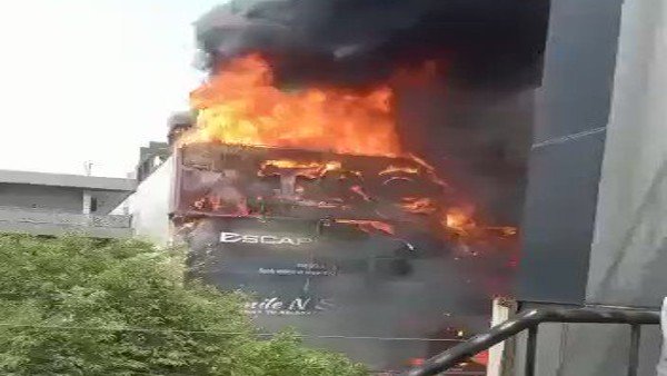 Massive fire breaks out at restaurant in Delhi's Punjabi Bagh, no casualties reported so far