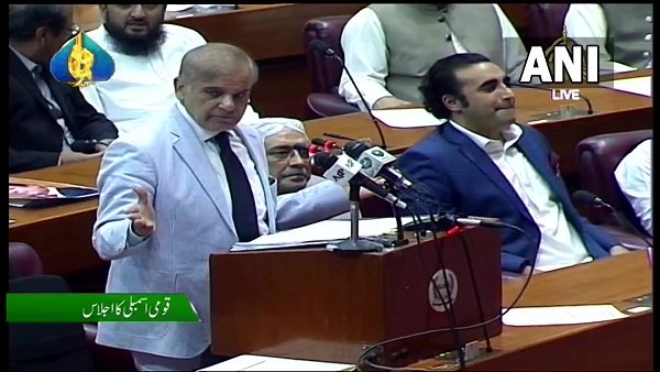 I call upon PM Modi to come and resolve Kashmir issue: Pakistan new PM Shehbaz Sharif