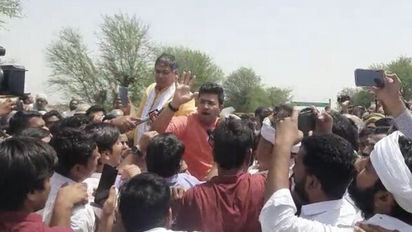 BJP nyay yatra: Tejasvi Surya detained on his way to riot-hit Karauli in Rajasthan