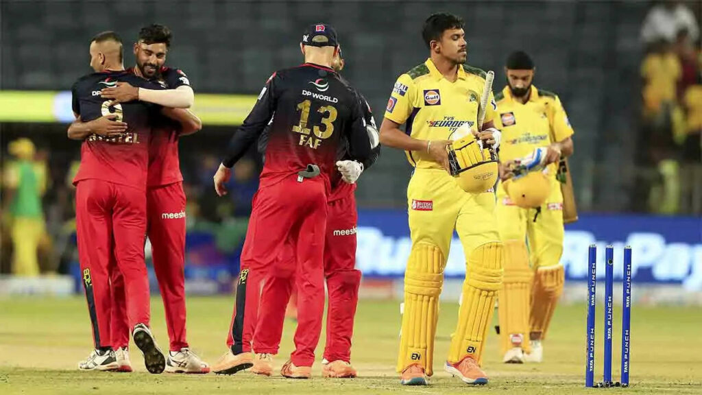 Royal Challengers Bangalore back in top 4 after beating Chennai Super Kings