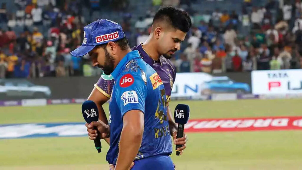 Laggards Mumbai Indians take on beleaguered Kolkata Knight Riders