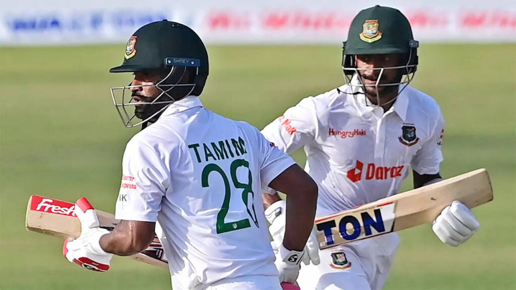 1st Test: Bangladesh firm in reply after Mathews falls for 199