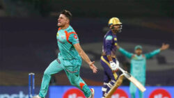 Lucknow Super Giants pull off last-ball win to eliminate Kolkata Knight Riders