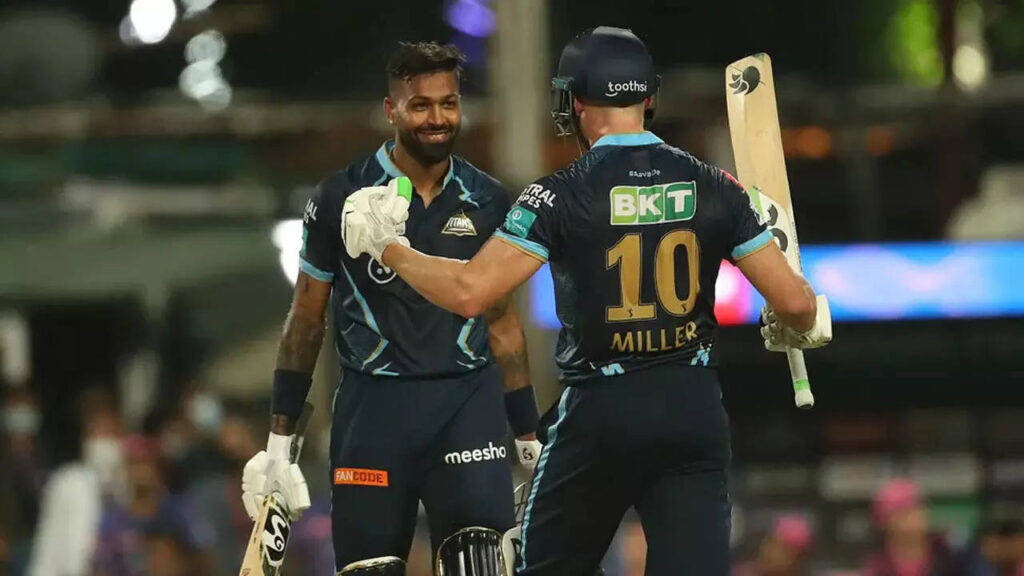 IPL: Gujarat Titans beat Rajasthan Royals by 7 wickets to enter final