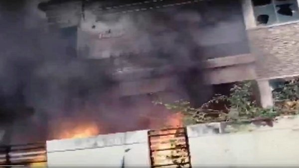 Andhra: Violence over renaming a district; minister's house set on fire