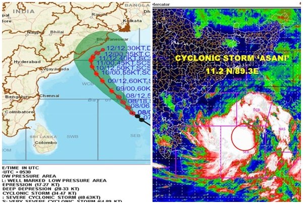 Deep depression over southeast Bay of Bengal intensifies into severe cyclonic storm Asani: IMD