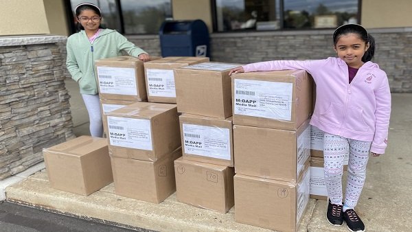 Changing lives through books: Two Indian kids settled in US creates a library in Africa